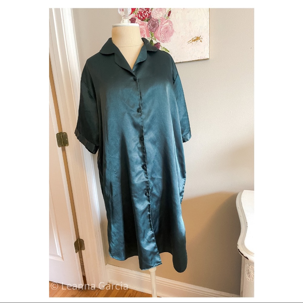 Emerald Green Vintage Nightgown Gem